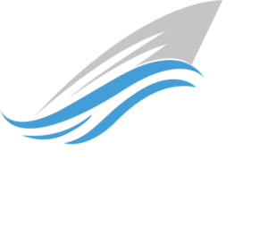Logo Location Marine service en blanc